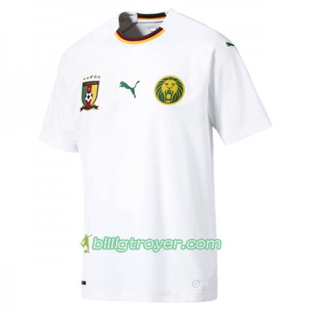 Billige Fotballdrakter Kamerun Bortedraktsett 2018 Kortermet